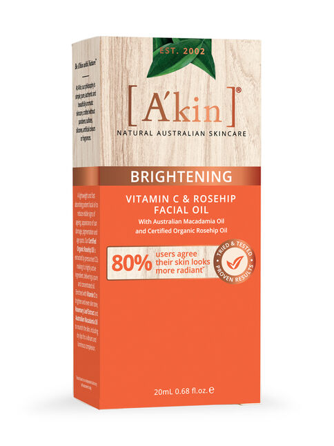 Brightening Vitamin C & Rosehip Facial Oil 20mL