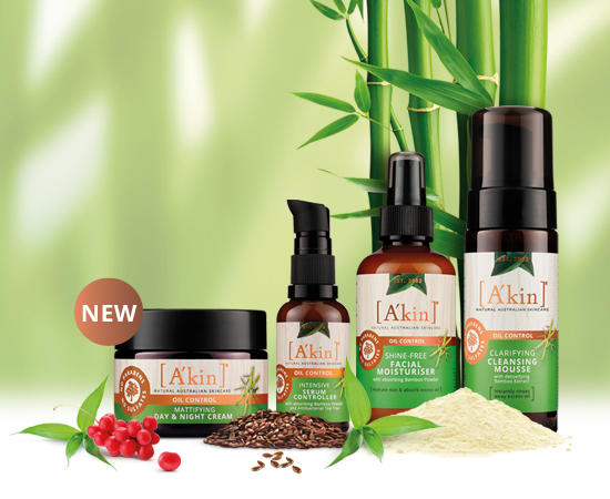 Introducing the new A'kin Oil Control Range